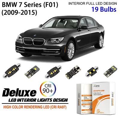 LED Interior Light Kit For BMW F01 7 Series 2008-2015 White LED Dome Light Bulbs • $27