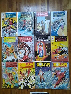  Magnus Robot Fighter 0-8 Valiant 26 Comic Book Lot 2 Copies Each Solar Man Atom • $62