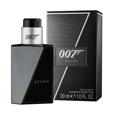 007 SEVEN By JAMES BOND For Men 1.0 Oz 30 Ml Eau De Toilette Spray NEW IN BOX • $28.45