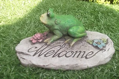 Welcome Frog 8cm X 14cm X 6cm Latex Mould Moulds Mold Molds • £14