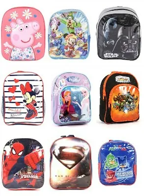 £4.99 • Buy Kids Girls Boys Disney Backpack Childrens School Bag School Nursery Bag Rucksack