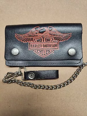 Harley Davidson Chain Wallets For Mens • $17.01