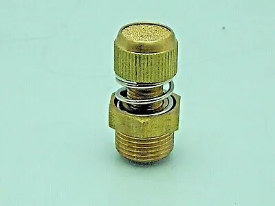 £4.49 • Buy Brass Silencer Restrictor For Valves & Cylinders Etc, BSP Flow Controller