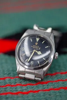 ROLEX Explorer 6610 Watch  36mm Stainless Steel Vintage 1957 • $12000