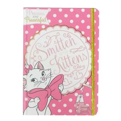 Aristocats Marie A5 160 Page Hardback Notebook With Gold Strap And Charm • £4.59