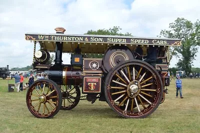 Steam Engines *2x3 Fridge Magnet* Tractor Traction Road Locomotives Agriculture • $8.95