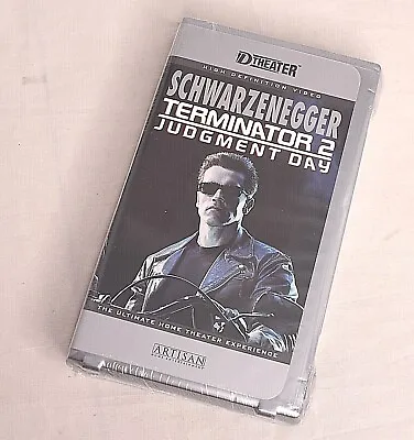 NEW Factory Shrink Wrap (DVHS D-VHS D-Theater) Terminator 2: Judgment Day VHS  • $237.49