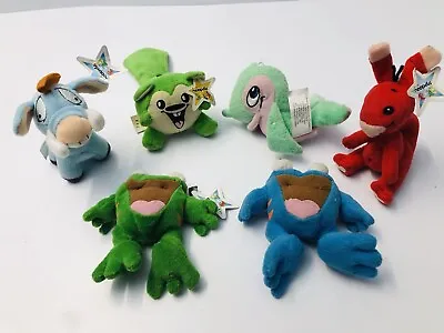 McDonald’s Neopets Plush Lot Of 6 2004-2005 Happy Meal Toys • $15.60