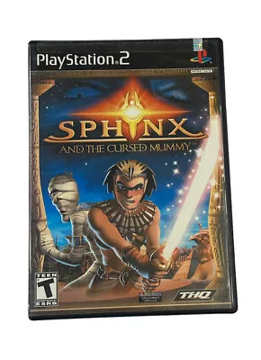 Sphinx And The Cursed Mummy (Sony PlayStation 2 2003) Tested • $9.99