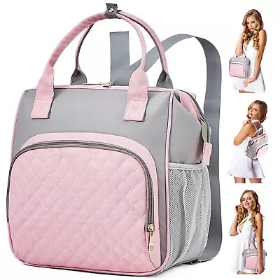 Large Lunch Bags Insulated Lunch Box For Women3 Carrying Way Tote BagLeakproof • $12.99