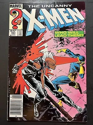 X-Men # 201 Jan. 1986 NEWSSTAND VG+(4.5) 1st. Cable “As A Baby” MARVEL • $6