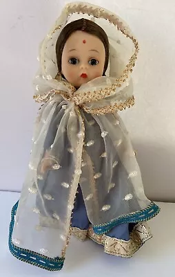 Madame Alexander 8” India Doll 1965 • $25