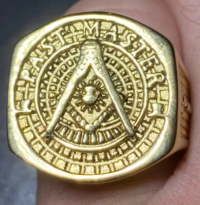 Masonic Past Master Ring • $20