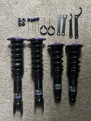 D2 Racing RS Coilovers For M35X M45X G35X Sedan G37X Sedan G25X - AWD D-IN-10 • $750