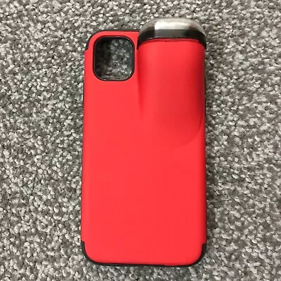 RARE - IPhone 11 Case With Airpods Holder - 2 In 1 Case - RED • £15