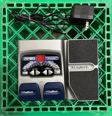 Digitech RP80 Modeling Guitar Processor Pedal With AC Adapter • $50