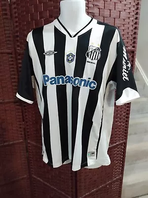 Vintage Umbro 2005 Santos FC Soccer Jersey Men's XL • $18.29