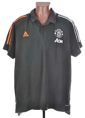 Manchester United 2020/2021 Football Polo Shirt Jersey Adidas Size Xxl Adult • $25.19