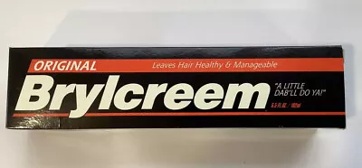 VINTAGE Brylcreem Hair Cream 5.5 Oz. ORIGINAL OLD FORMULA-New Old Stock • $22