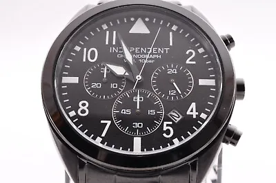 CITIZEN Chronograph Independent GN-4 Black Band And Face Sold In Japan Near Mint • $140.25