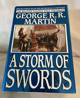 A Storm Of Swords George R. R. Martin (2000 HC) 1st Edition 5th Printing • $32.50