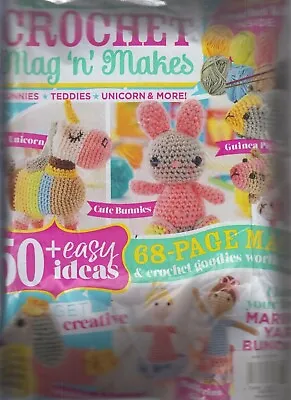 $19.99 • Buy Make It Today Crochet Mag 'n' Makes Includes 8-ball Yarn Kit