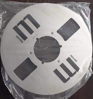 MAXELL XLI 35-180B - 10.5'' Metal Reel To Reel • $49