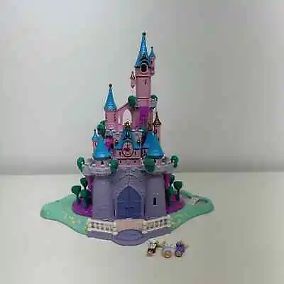 Vintage Disney Polly Pocket Cinderella Castle Incomplete Set • $65