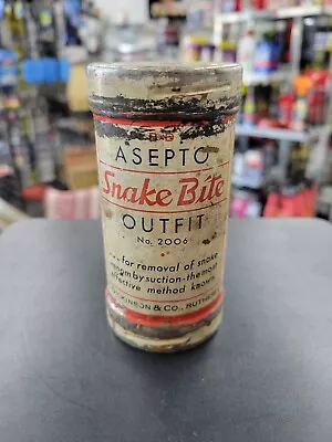 Vintage Asepto Snake Bite Outfit No. 2006 Snake Bite Kit. B-D Products NJ  • $9.99