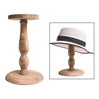 Hat Rack Decorative Round Pedestal Hat Display Stand For Markets Shop Retail • £25.79