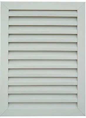 Rectangle Gable Vent 14  W X 24  H Aluminum Attic Louver Many Colors • $98.95