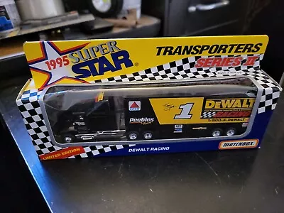 Matchbox 1995 Super Star Transporters Series 2 Hermie Sadler Dewalt  • $16