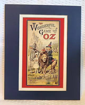 Wizard Of Oz - The Wonderful Game Of Oz - Parker Brothers - Frameable Art- 1469 • $19.96