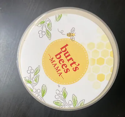 Burt's Bees Mama Bee Belly Butter Fragrance Free Lotion 6.5 Ounce Tub NEW! • $13