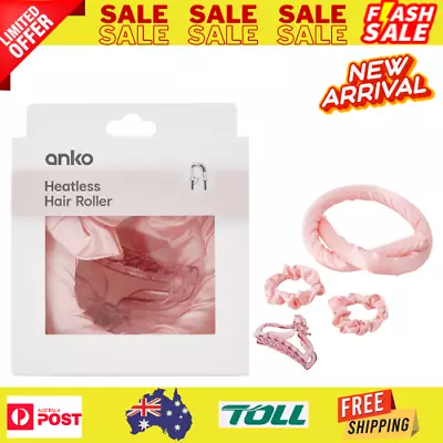 $5.87 • Buy Heatless Curling Rod Silk Curling Ribbon Hair Rollers Lazy Curler Sets Headband