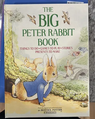 The Big Peter Rabbit Book Beatrix Potter 1986 Vintage Brand New  Unused • $22