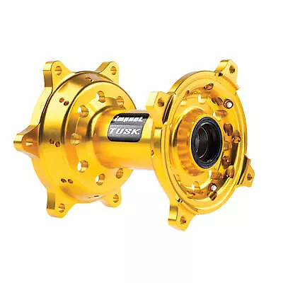 TUSK 3210-04 Impact Motorcycle Hub - Rear Yellow • $140.69