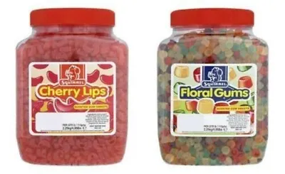 £18.98 • Buy Squirrel Floral Gums Cherry Lips Scented Jar Original Sweets Pick Mix 1kg