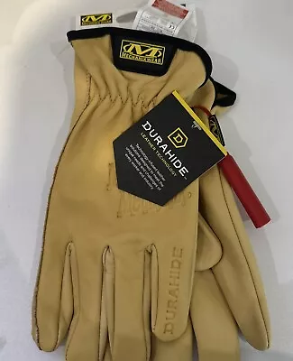 Mechanix Wear Durahide Leather Driver Construction Work Gloves Size Large • $18.99