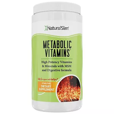 NaturalSlim Metabolic Vitamins Formulated By Award Winning Metabolism And We... • $55.35