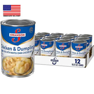 Canned Chicken And Dumplings With White And Dark Chicken Meat 10.5 OZ Can (Case • $32.58