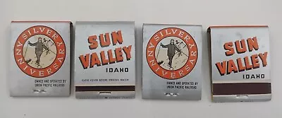 Sun Valley ID Silver Anniversary Vintage Railroad Train Match Boxes Matchbooks  • $26.99