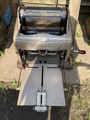 £35 • Buy Gestetner 120 Printer Duplicator Vintage Retro 1950’s Unusual Antique 