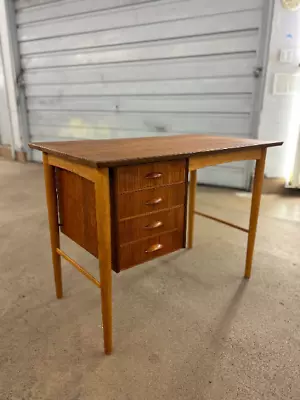 Mid Century Modern Desk With Drawers • $1400