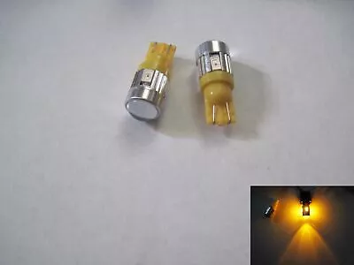 10 Pcs  Samsung 3W SMD 5630 5730 T10 T15 921 168 194 High Power SMD Amber LED  • $12.20
