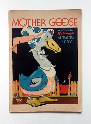 Kellogg's Advertising MOTHER GOOSE Vernon Grant 1933 • $26.47