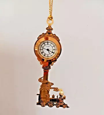 2022 Disney D23 Expo Exclusive Train Tower Clock Ornament By Citizen Working • $59.95