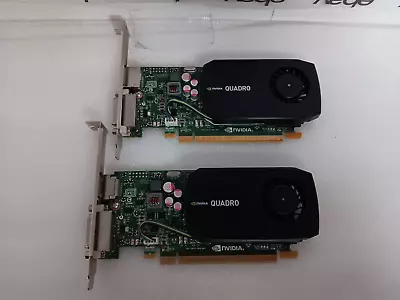 Lot Of 2 NVIDIA Quadro K600 1GB DDR3 PCIe 2.0 Video Graphics Card • $21.99