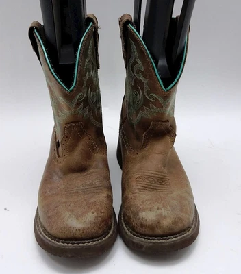 $19.99 • Buy Women's JUSTIN Brown Boots 8
