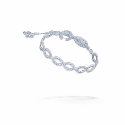 Cruciani Infinity Vanity Fair 10th Anniversary Macrame Lace Bracelet • $15